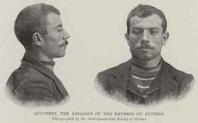 Luccheni, der Mörder der Kaiserin von Österreich von English School